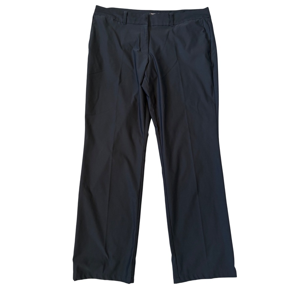 Nike Golf Dri-FIT Gorpcore Black Straight Leg Performance Pants Womens 12/31